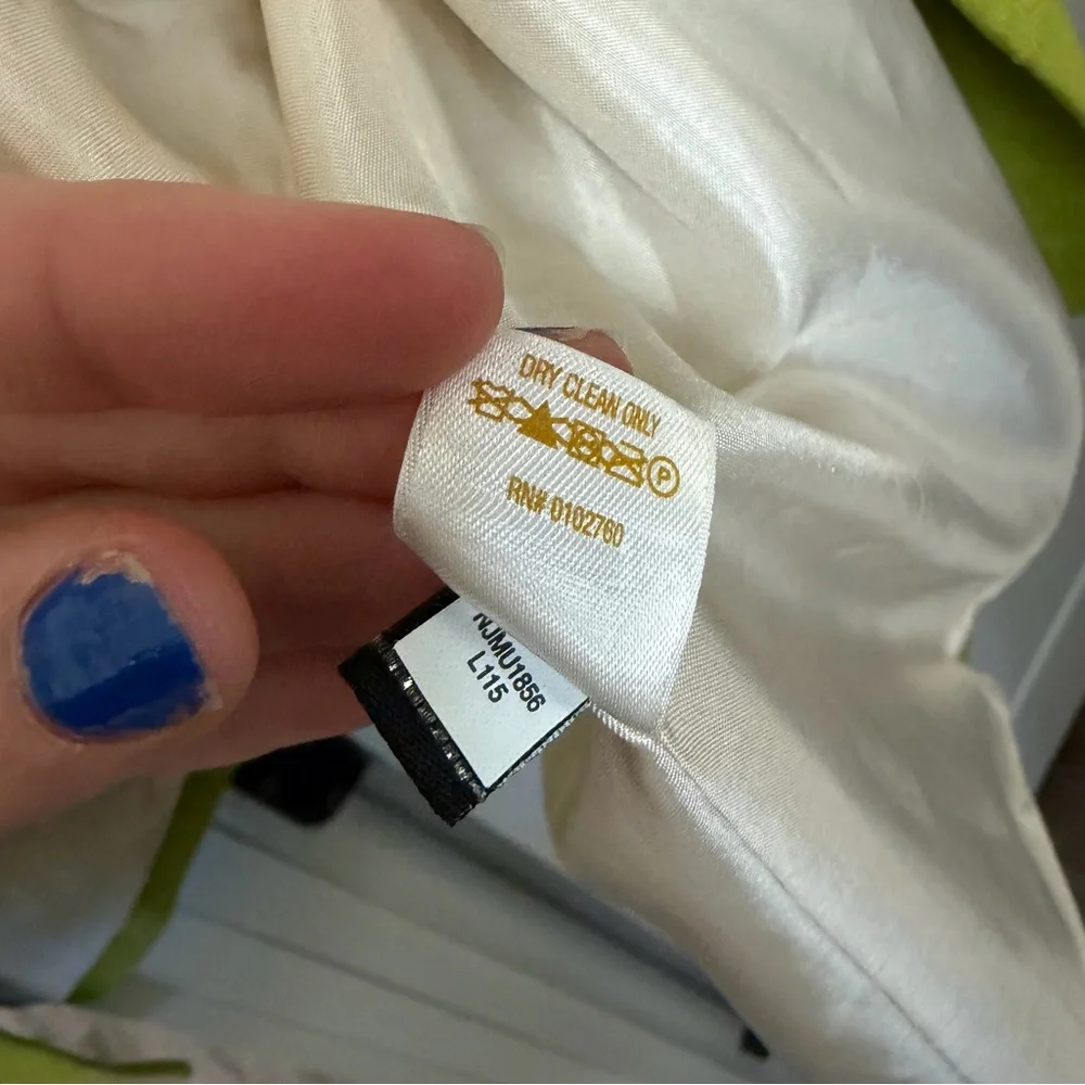 Kate Spade New York Micah Cropped Blazer in Moroccan Green - Picture 3 of 8